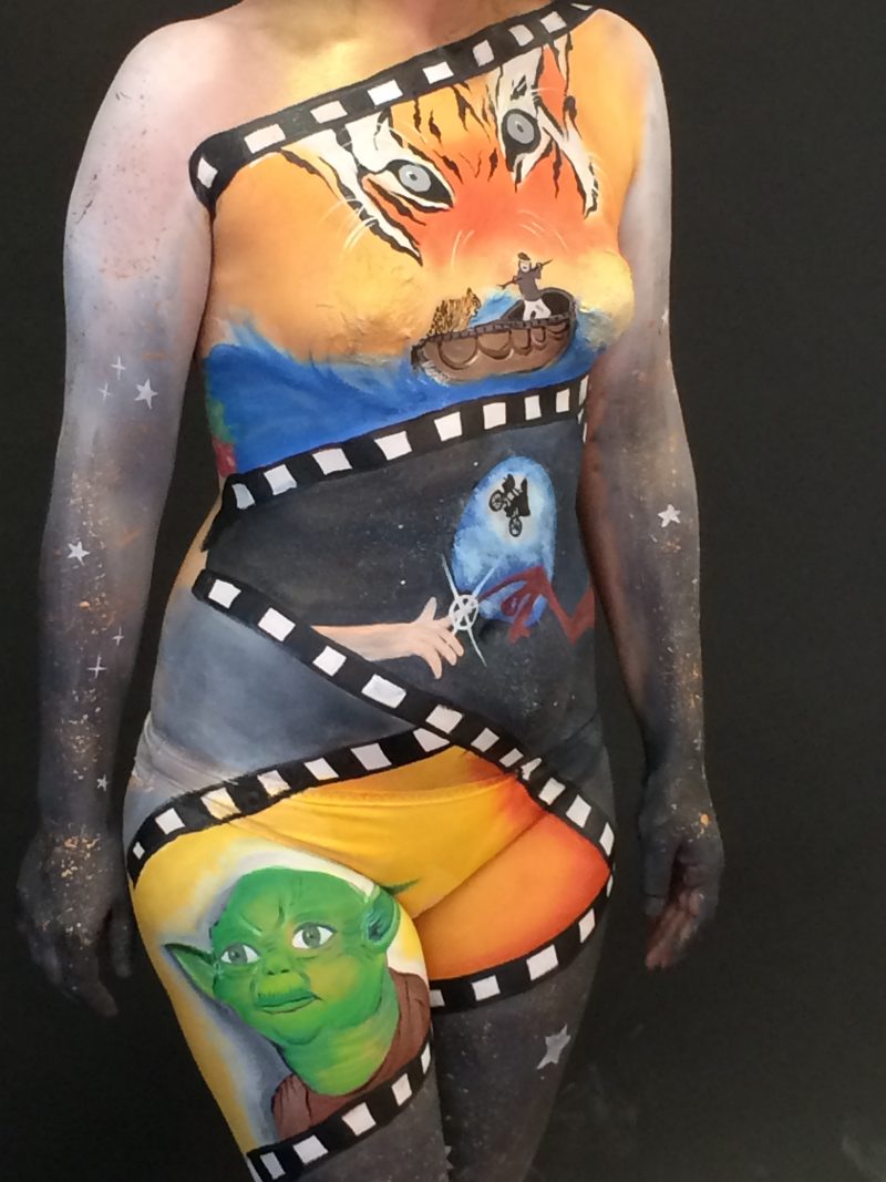 Bodypainting ganzkörper